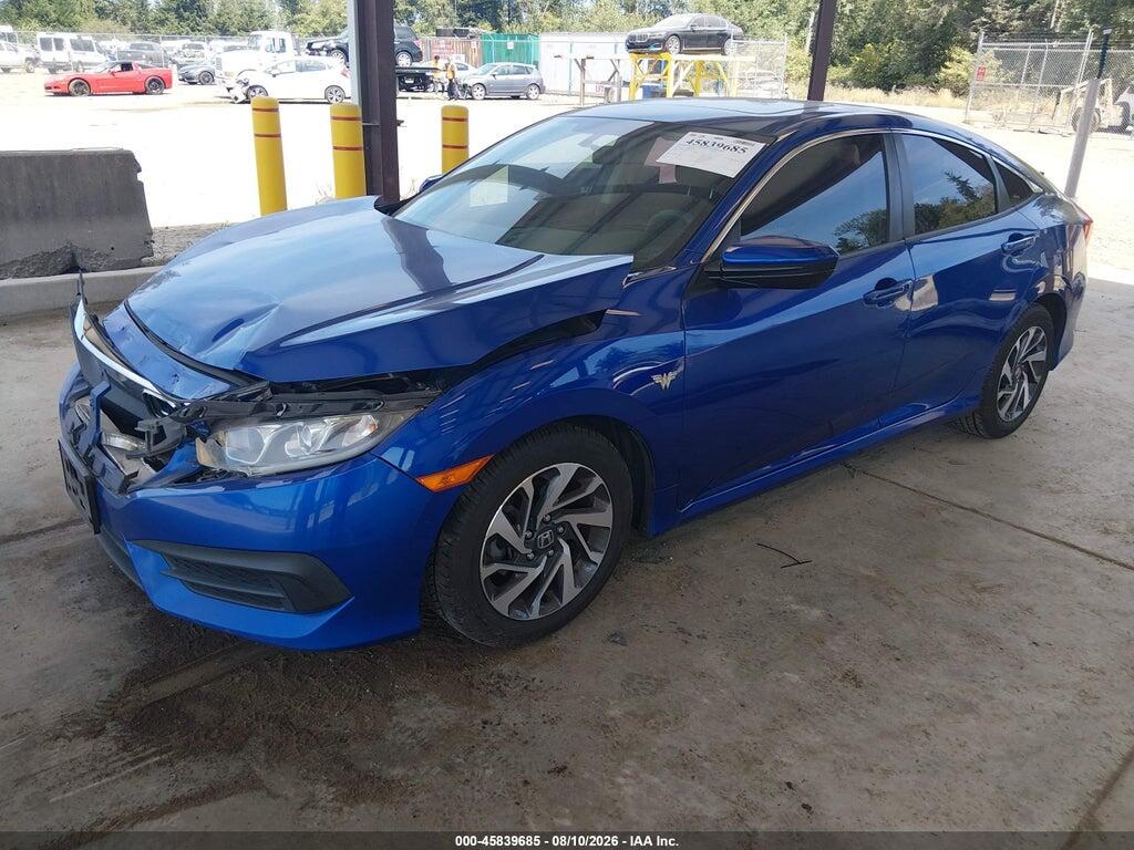 19XFC2F78GE071594 2016 HONDA CIVIC photo no. 2
