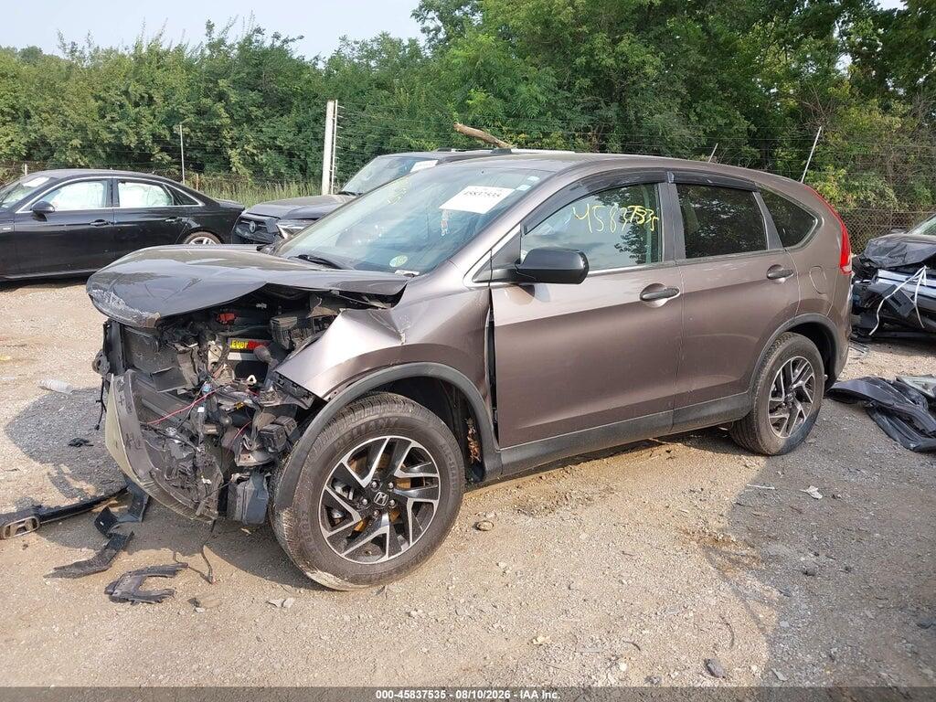 2HKRM4H42GH654845 2016 HONDA CR-V photo no. 2