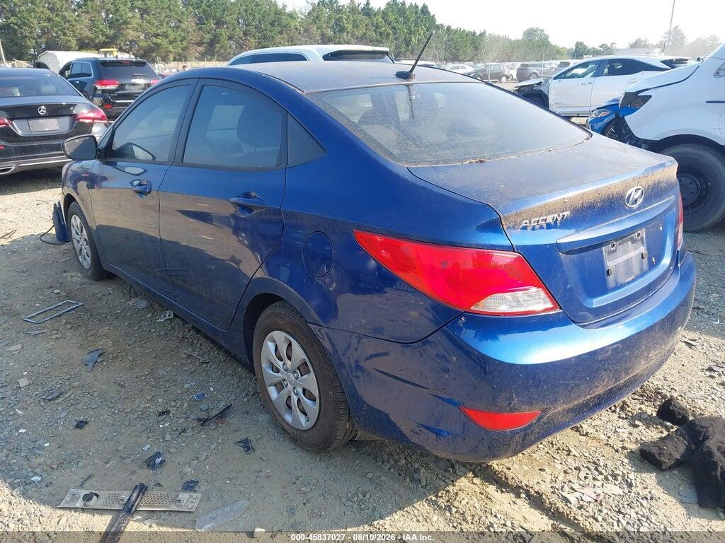KMHCT4AE5GU004873 2016 HYUNDAI ACCENT photo no. 3