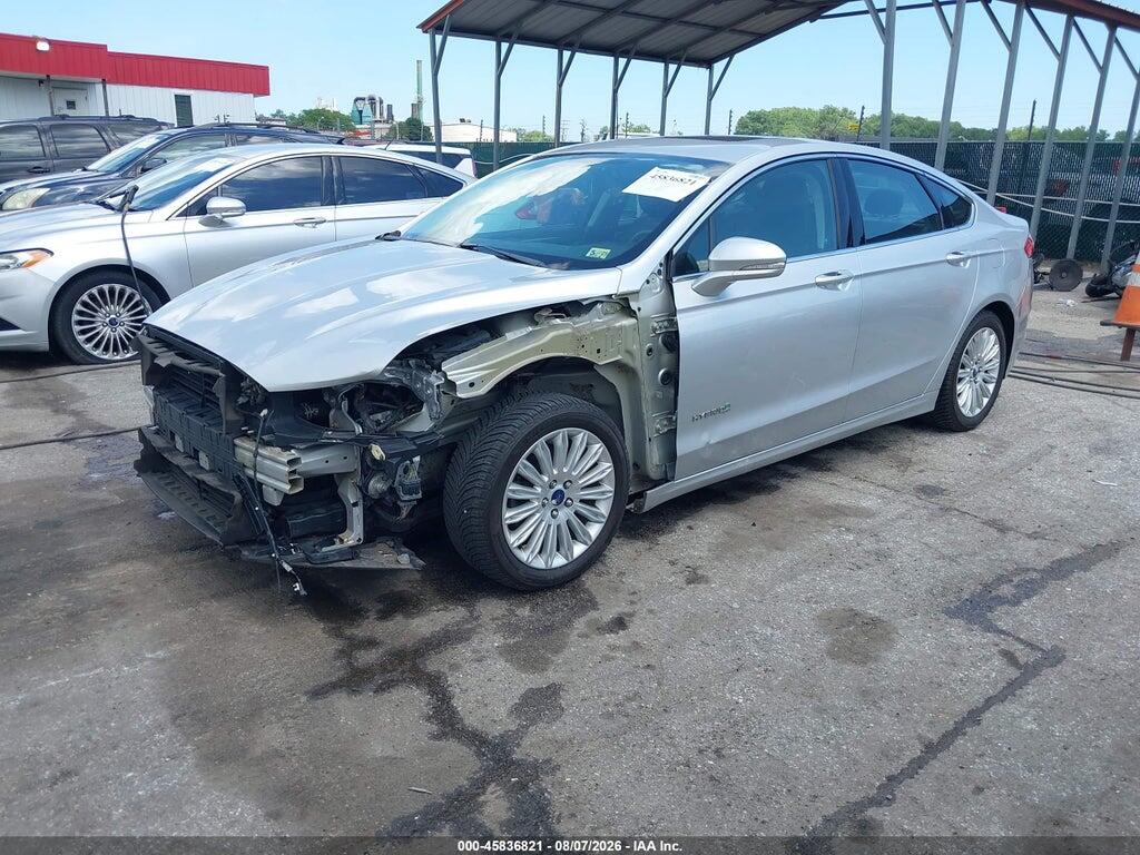 3FA6P0LU3GR338447 2016 FORD FUSION HYBRID photo no. 2