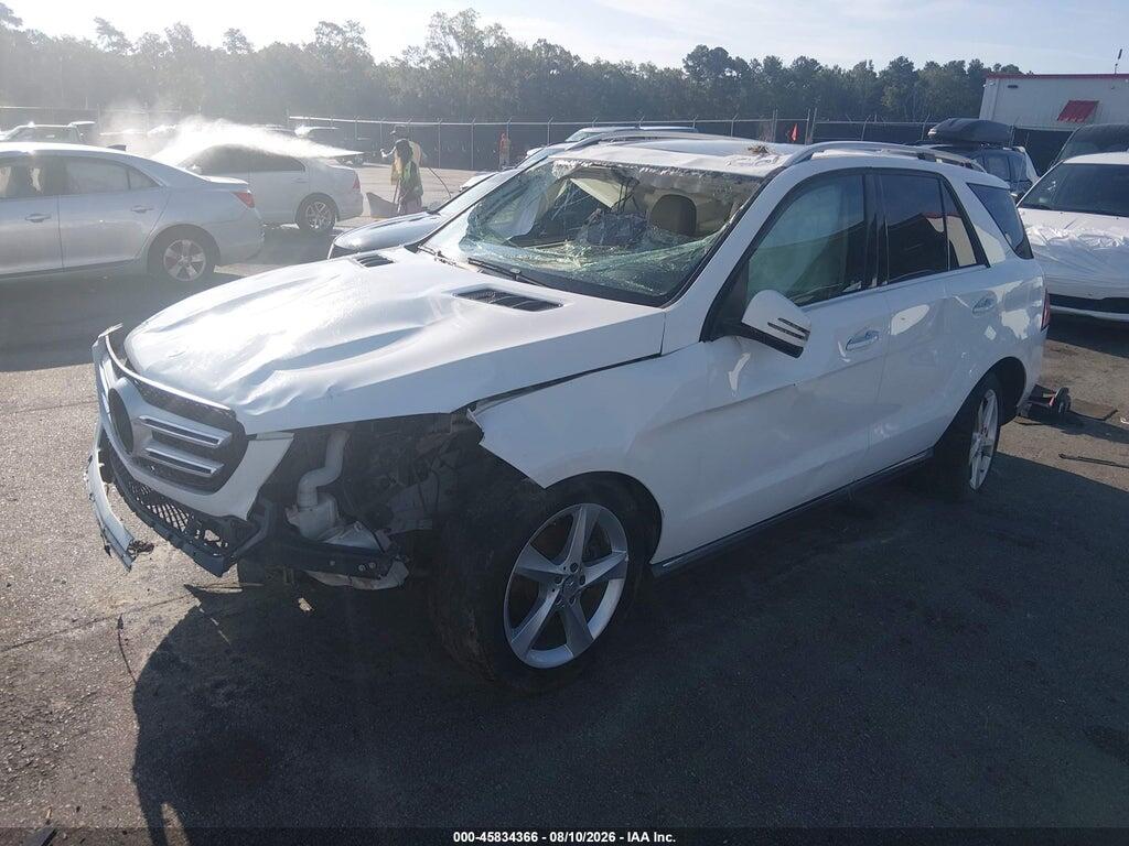 4JGDA5JB6GA700794 2016 MERCEDES-BENZ GLE 350 photo no. 2