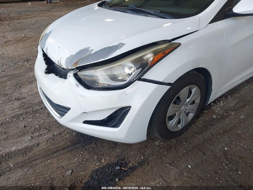 5NPDH4AE0GH716048 2016 HYUNDAI ELANTRA photo no. 6