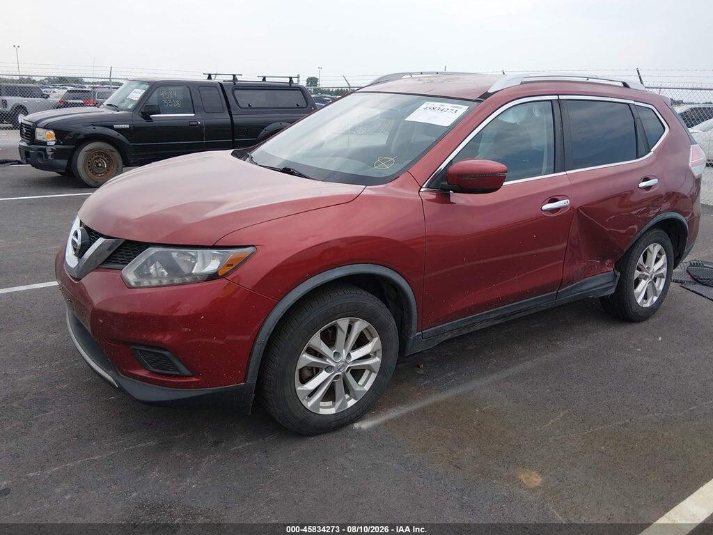 JN8AT2MV5GW153191 2016 NISSAN ROGUE photo no. 2
