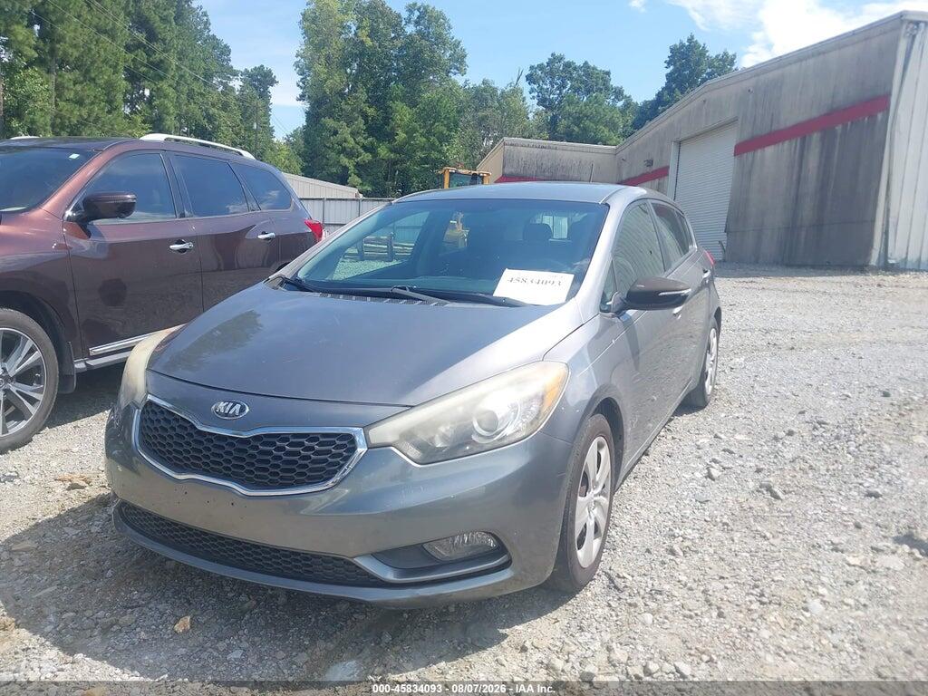 KNAFK5A85G5547250 2016 KIA FORTE photo no. 2