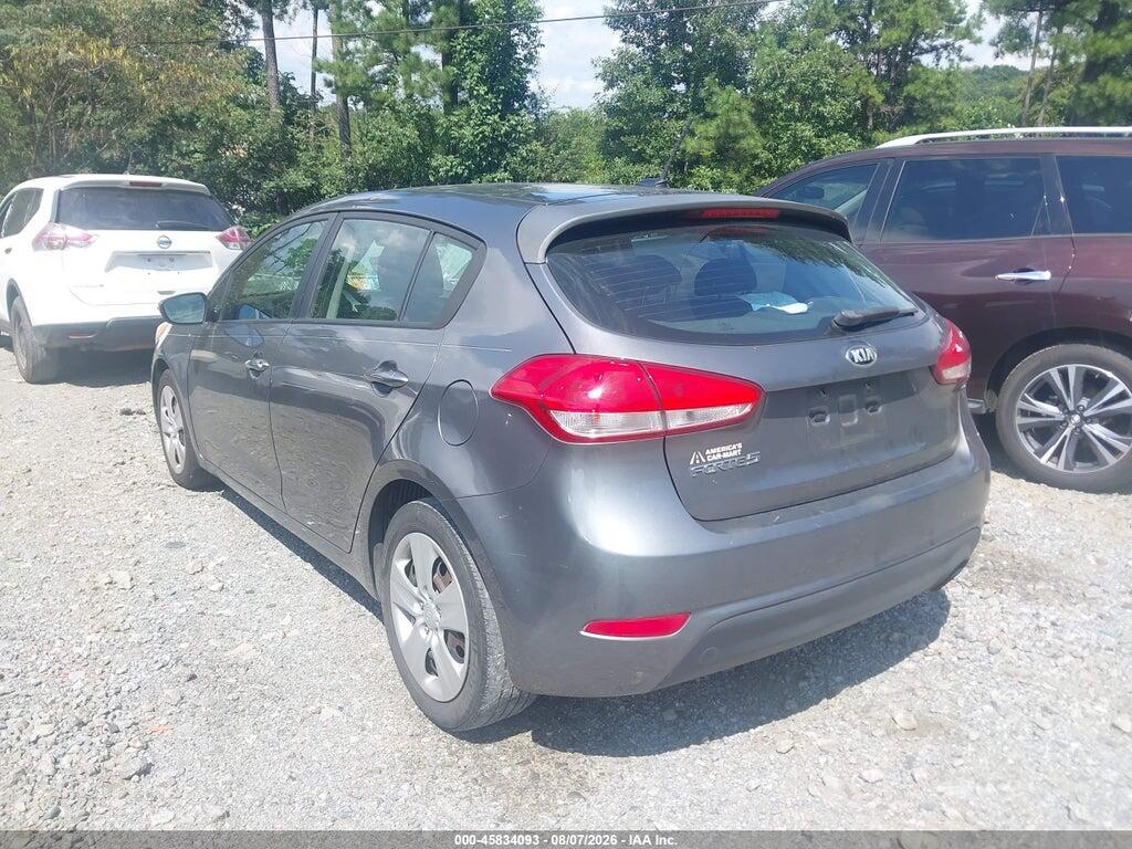 KNAFK5A85G5547250 2016 KIA FORTE photo no. 3