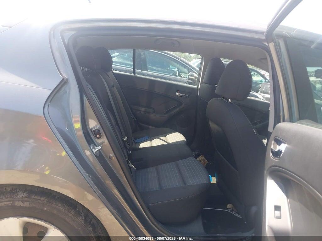 KNAFK5A85G5547250 2016 KIA FORTE photo no. 8