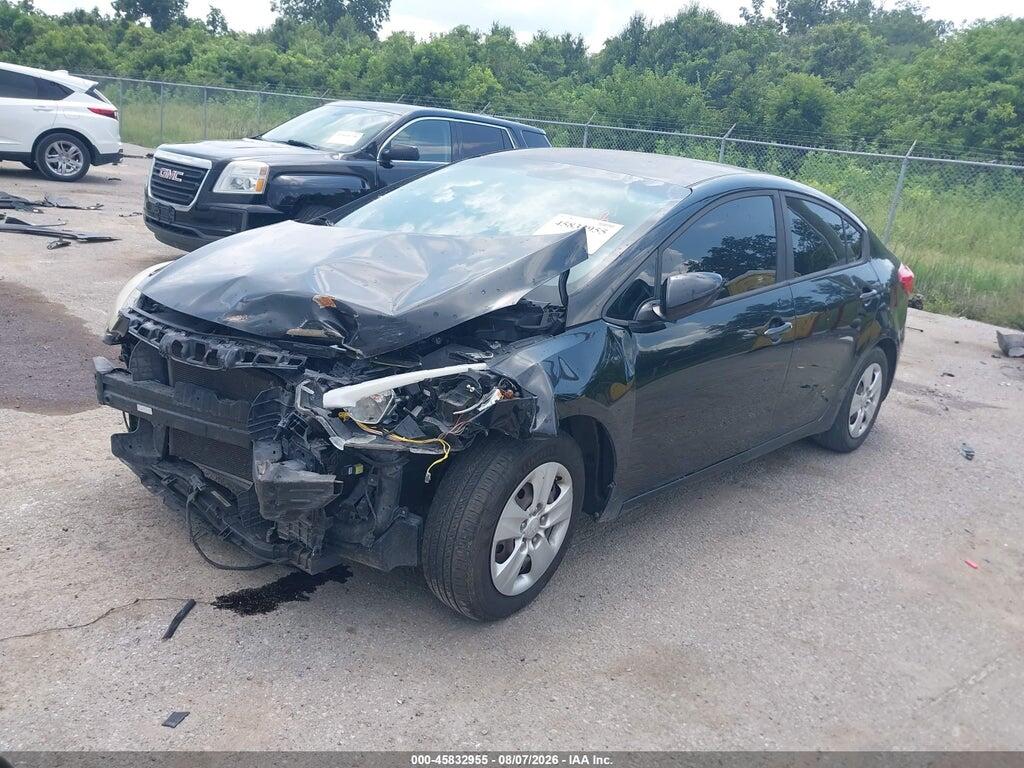 KNAFK4A64G5607270 2016 KIA FORTE photo no. 2