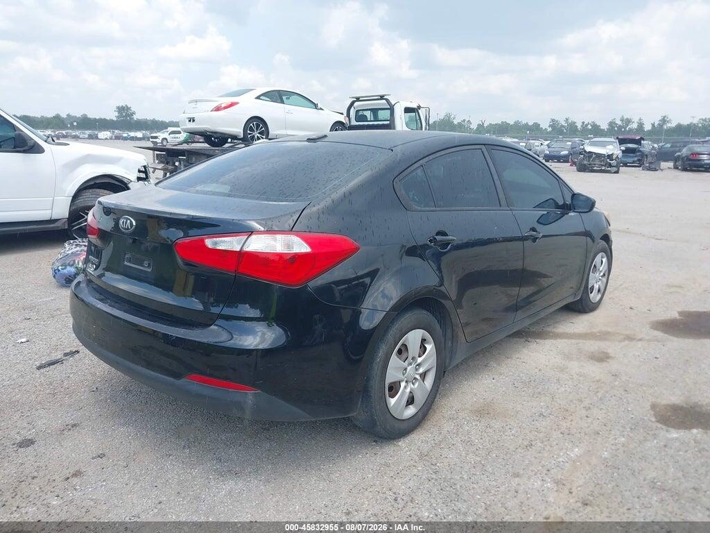 KNAFK4A64G5607270 2016 KIA FORTE photo no. 4