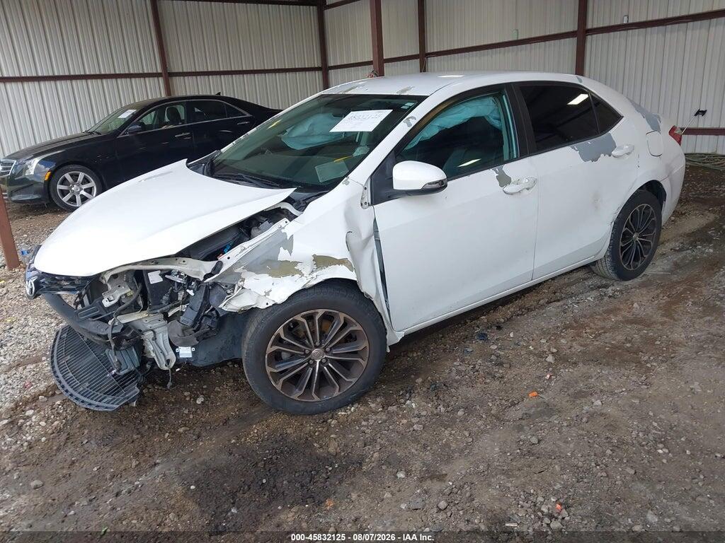 5YFBURHEXGP411410 2016 TOYOTA COROLLA photo no. 2