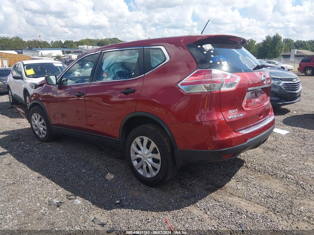KNMAT2MT1GP605352 2016 NISSAN ROGUE photo no. 3