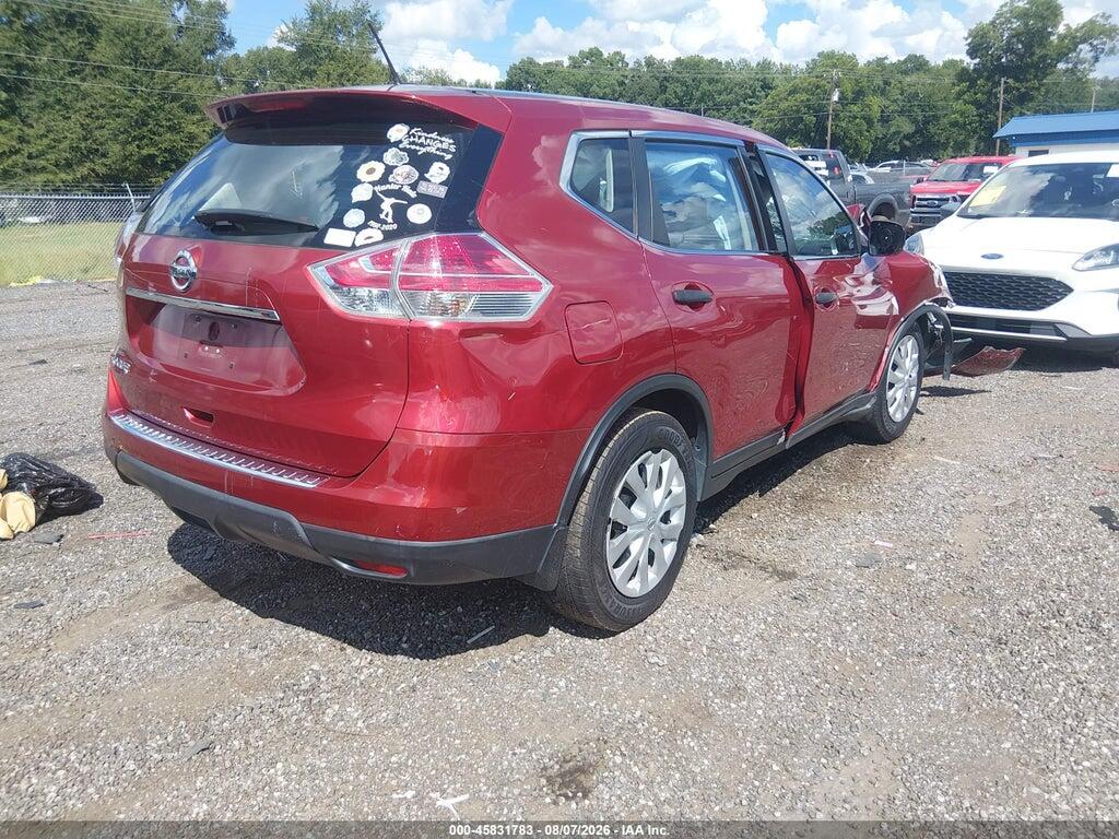 KNMAT2MT1GP605352 2016 NISSAN ROGUE photo no. 4