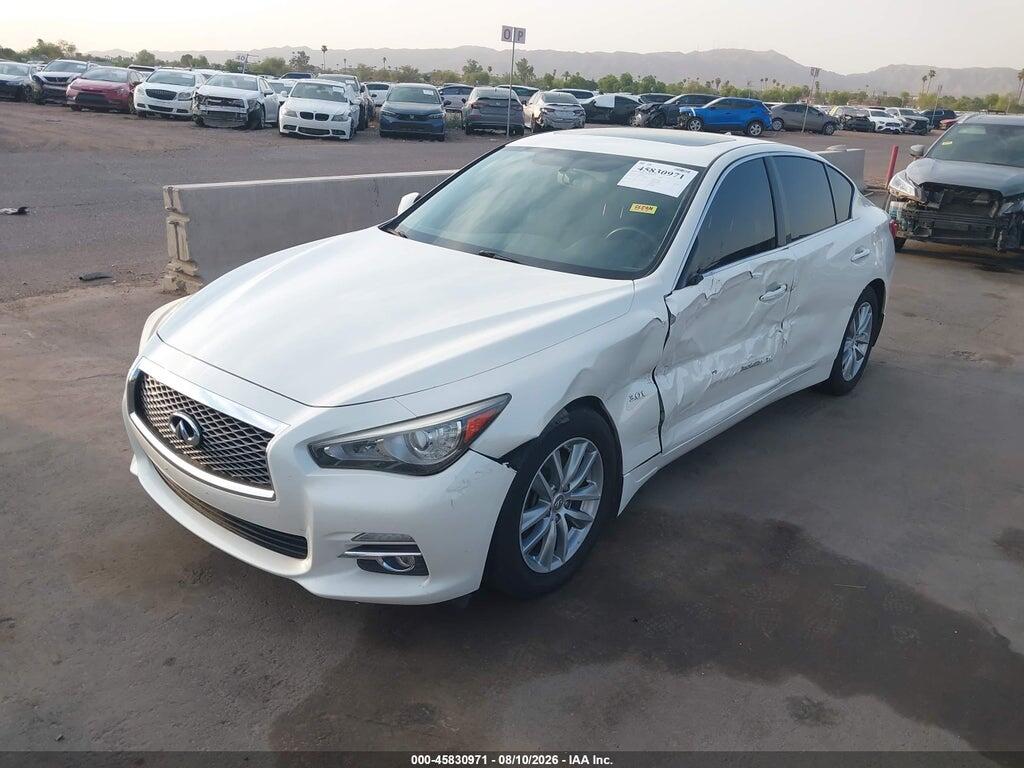 JN1EV7AP0GM301305 2016 INFINITI Q50 photo no. 2
