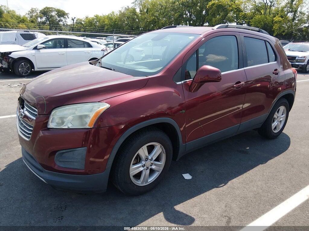 3GNCJLSBXGL119561 2016 CHEVROLET TRAX photo no. 2