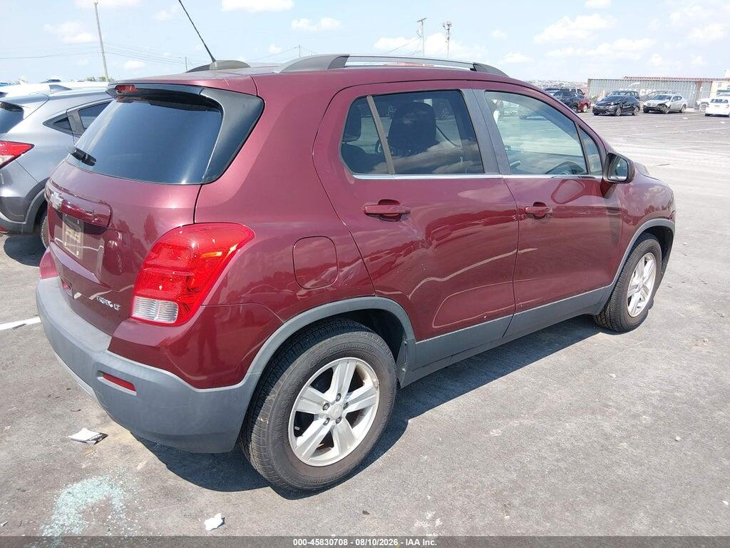3GNCJLSBXGL119561 2016 CHEVROLET TRAX photo no. 4