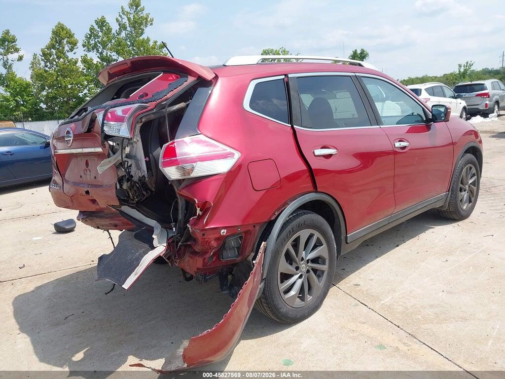 KNMAT2MT4GP734184 2016 NISSAN ROGUE photo no. 4