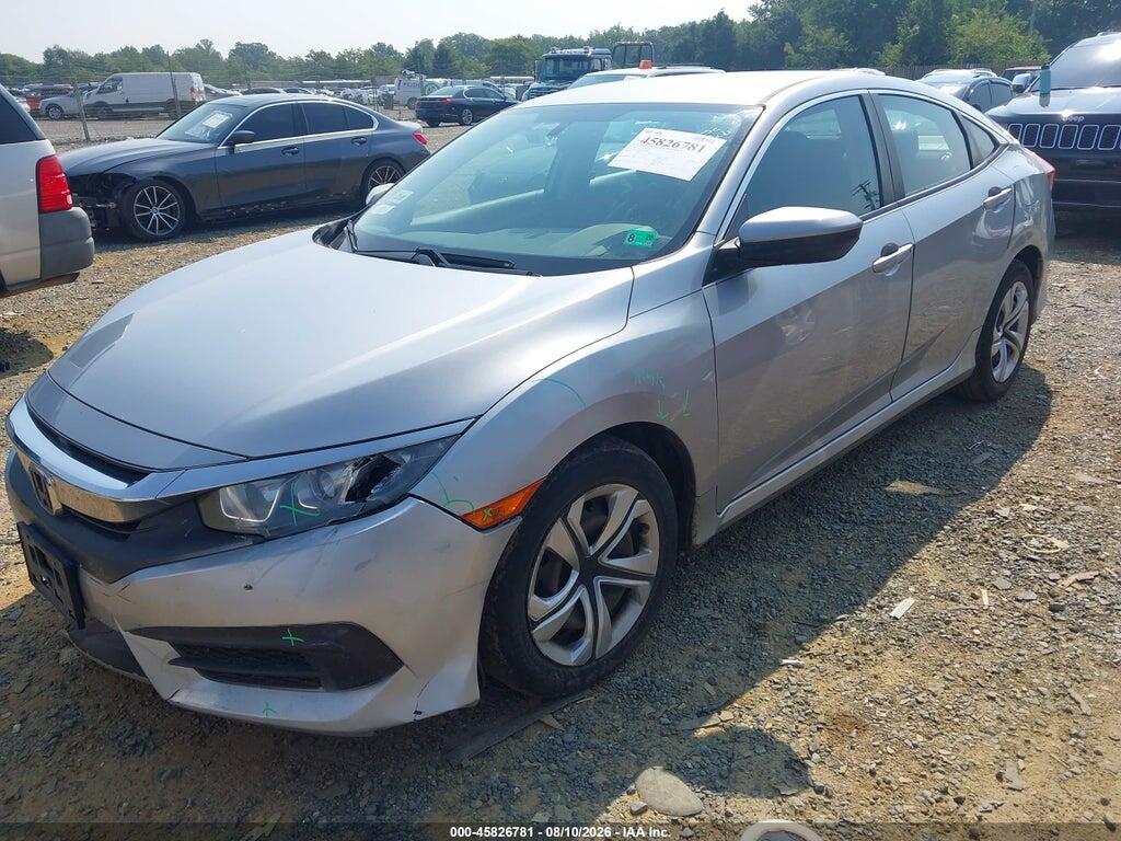 19XFC2F5XGE208422 2016 HONDA CIVIC photo no. 2