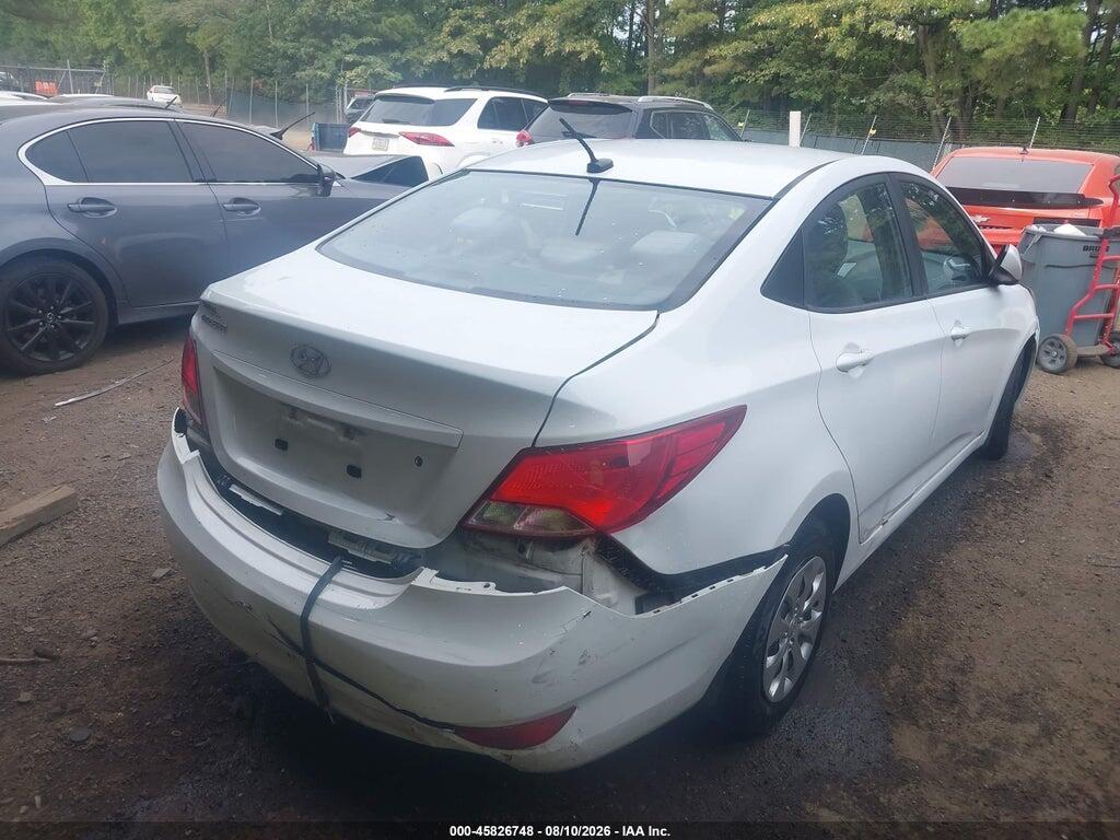 KMHCT4AE1GU111483 2016 HYUNDAI ACCENT photo no. 4