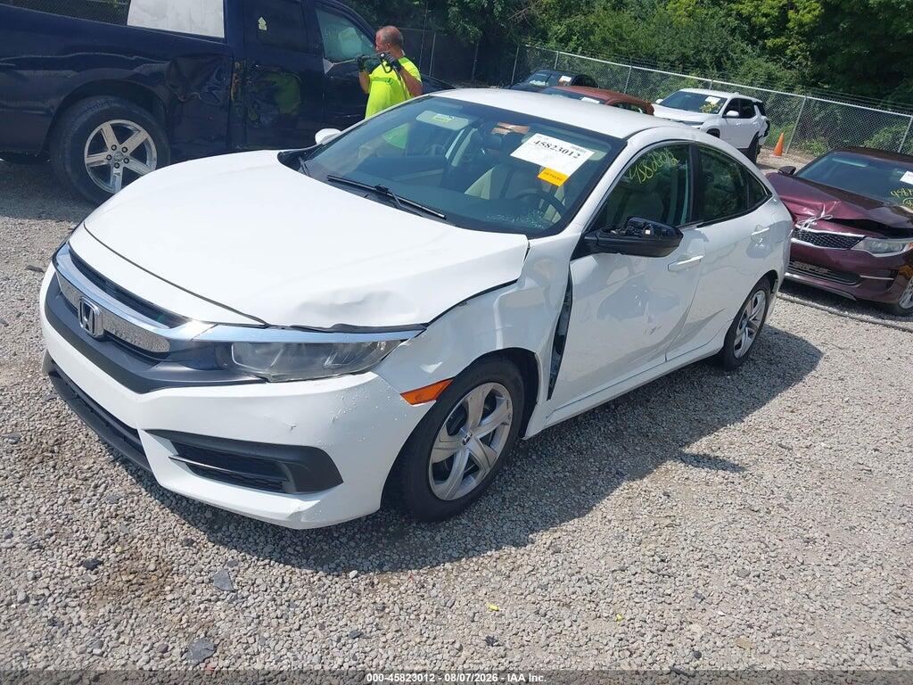 2HGFC2F5XGH528569 2016 HONDA CIVIC photo no. 2