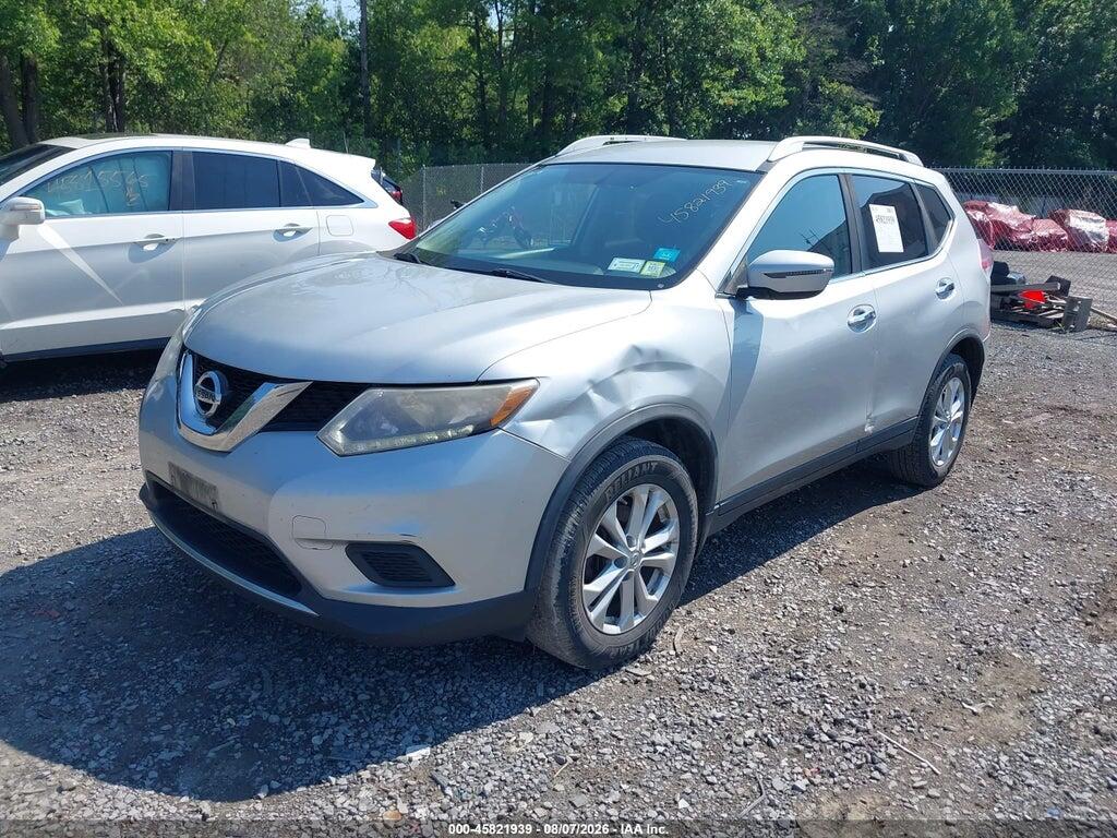 KNMAT2MV3GP655347 2016 NISSAN ROGUE photo no. 2