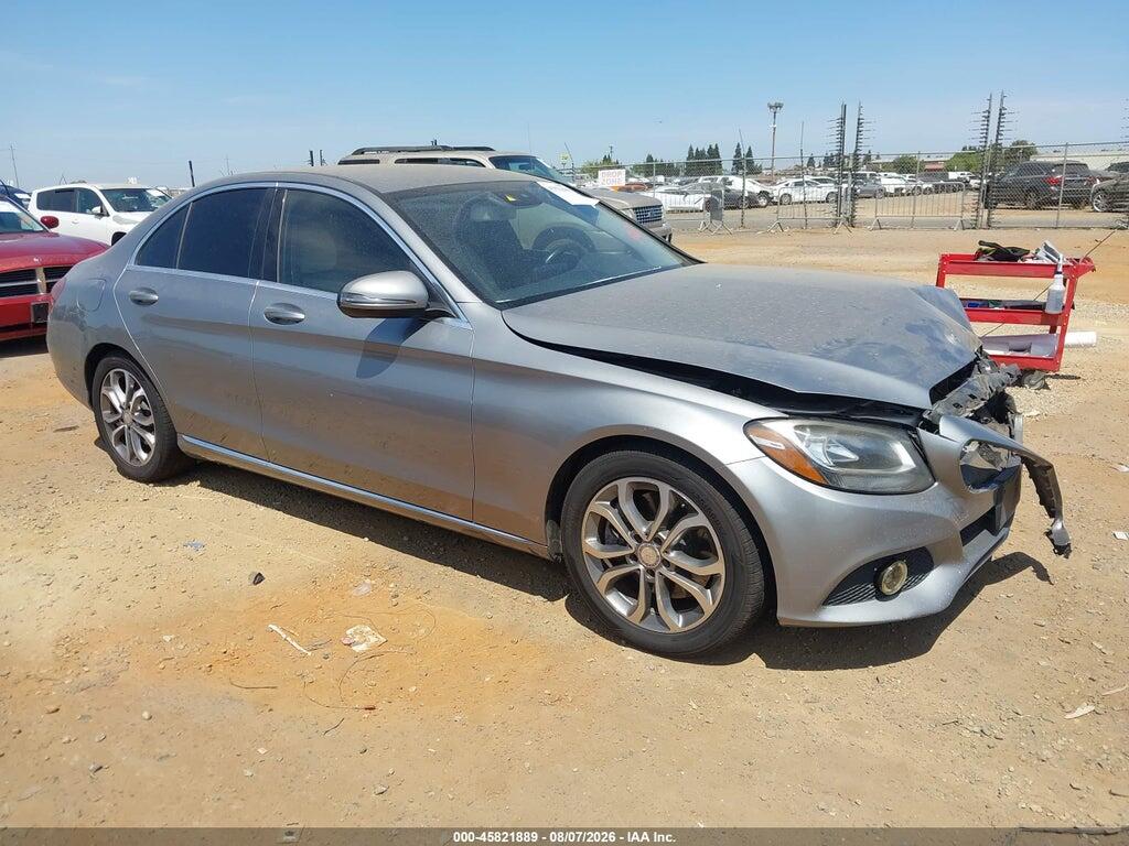 55SWF4JB9GU129462 2016 MERCEDES-BENZ C 300 photo no. 1