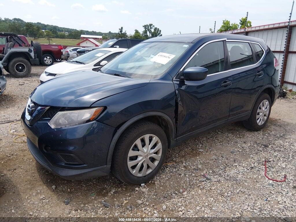 KNMAT2MVXGP665292 2016 NISSAN ROGUE photo no. 2