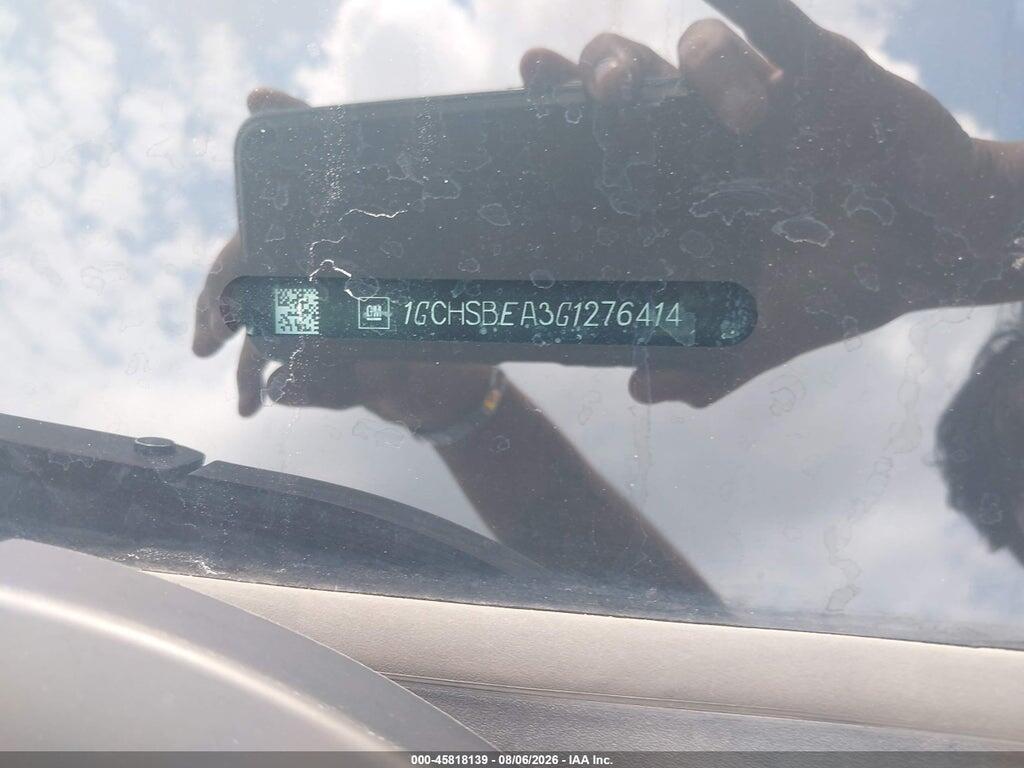 1GCHSBEA3G1276414 2016 CHEVROLET COLORADO photo no. 9