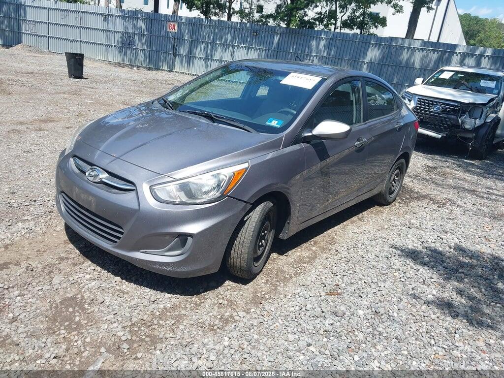 KMHCT4AE7GU966642 2016 HYUNDAI ACCENT photo no. 2