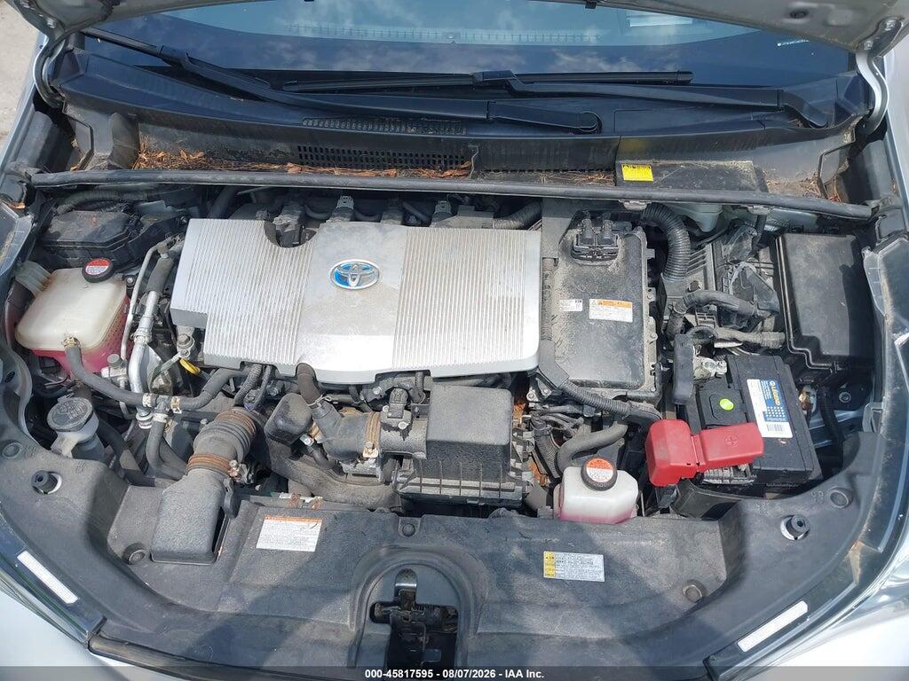 JTDKARFU4G3514382 2016 TOYOTA PRIUS photo no. 10