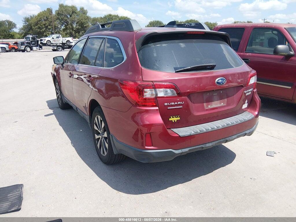 4S4BSALC2G3204995 2016 SUBARU OUTBACK photo no. 3