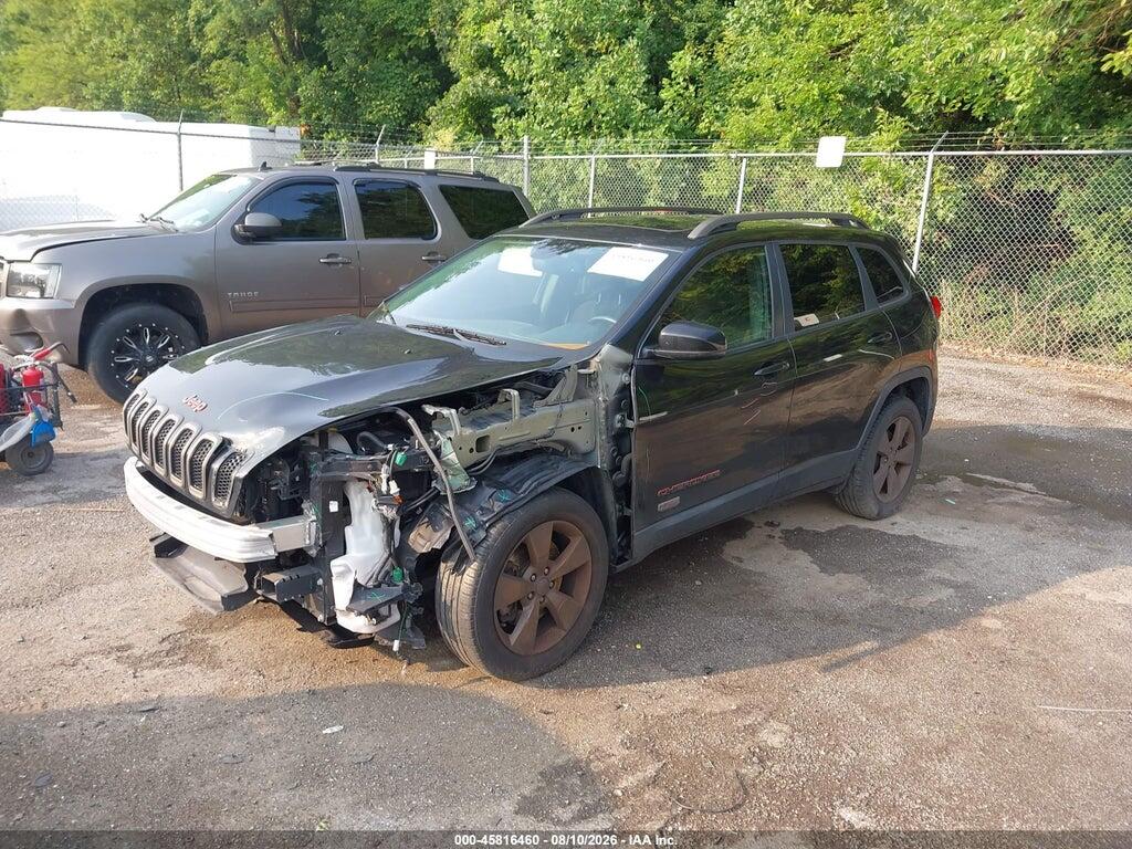 1C4PJMCS2GW305099 2016 JEEP CHEROKEE photo no. 2
