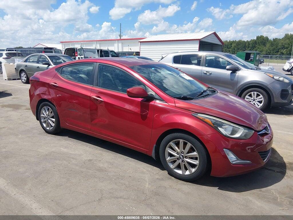 5NPDH4AE7GH753842 2016 HYUNDAI ELANTRA photo no. 1