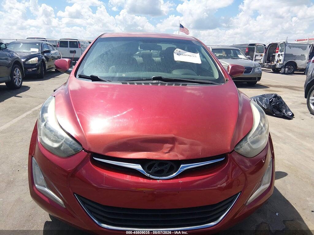 5NPDH4AE7GH753842 2016 HYUNDAI ELANTRA photo no. 12