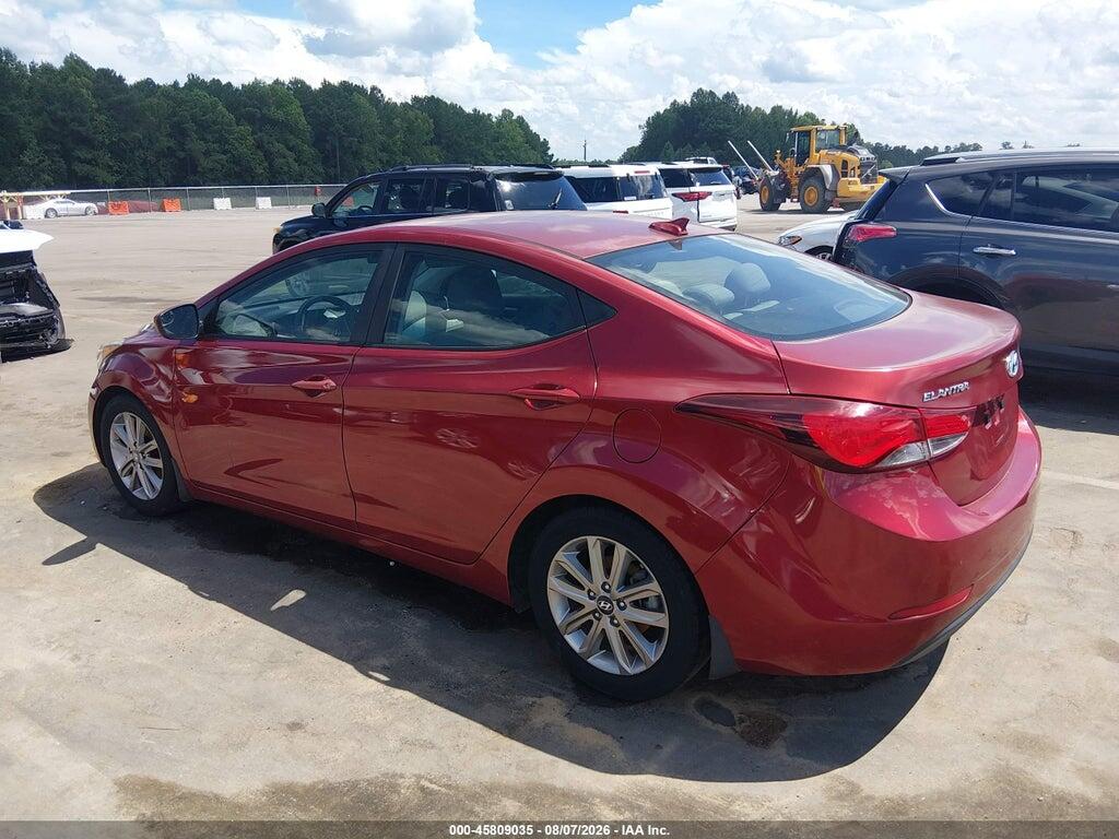 5NPDH4AE7GH753842 2016 HYUNDAI ELANTRA photo no. 3