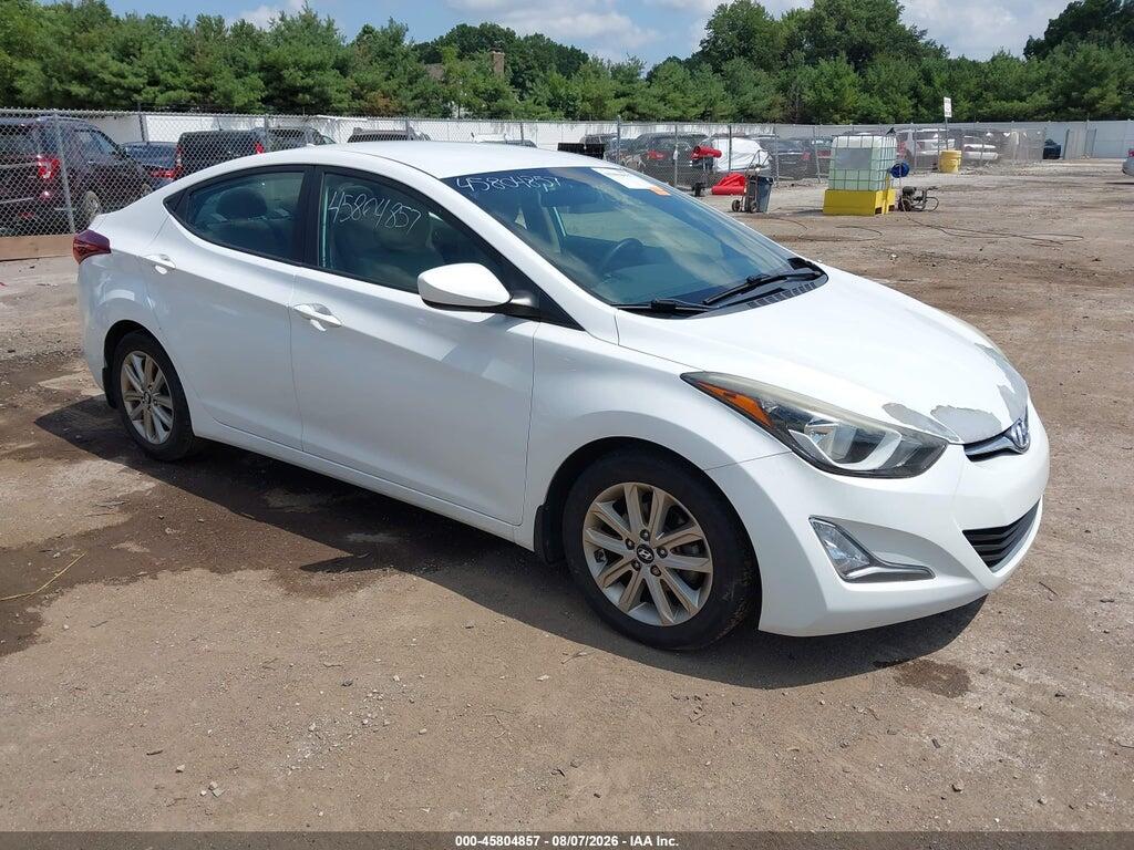 5NPDH4AE0GH681785 2016 HYUNDAI ELANTRA photo no. 1