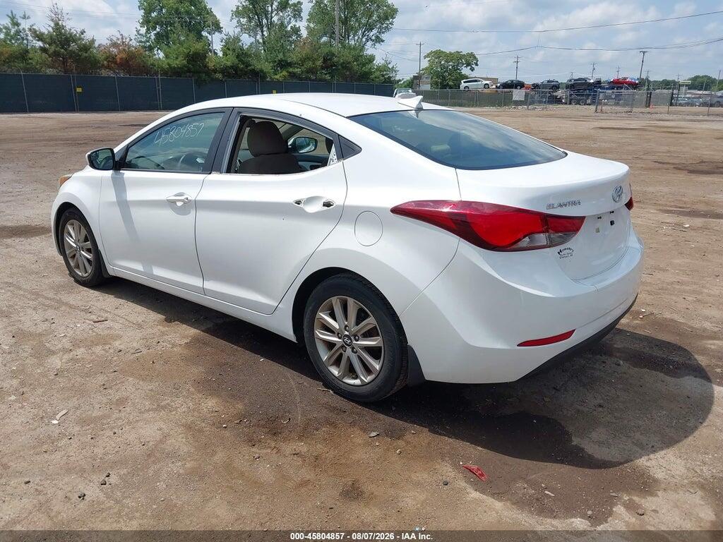 5NPDH4AE0GH681785 2016 HYUNDAI ELANTRA photo no. 3
