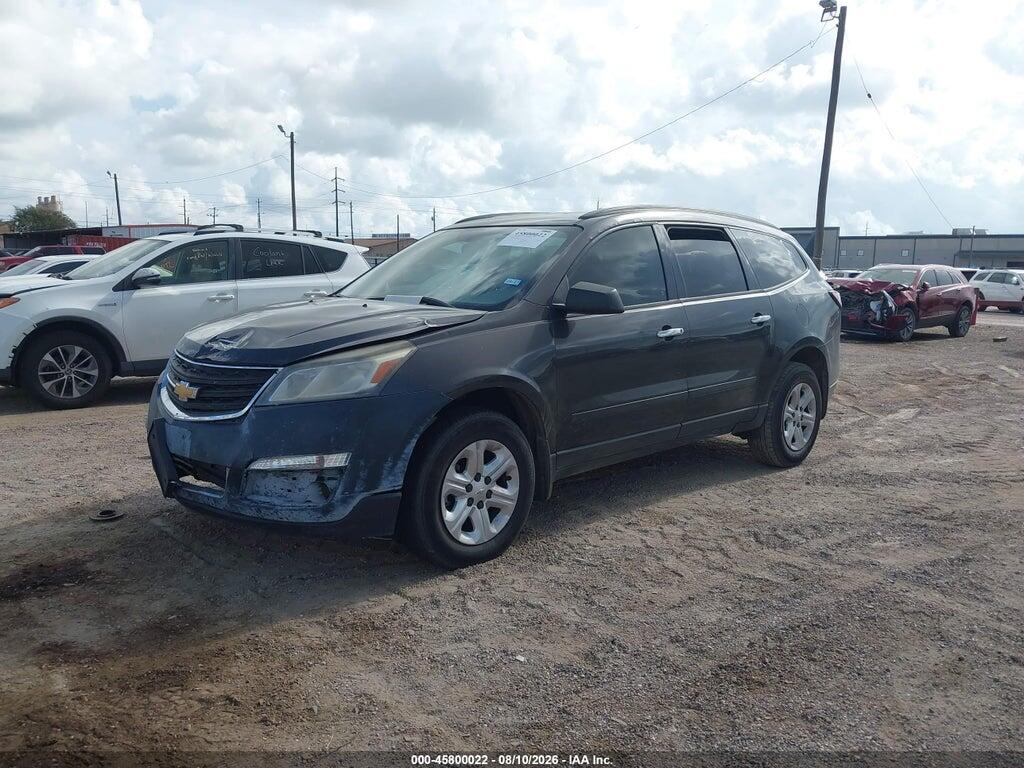 1GNKRFKD5GJ328656 2016 CHEVROLET TRAVERSE photo no. 2