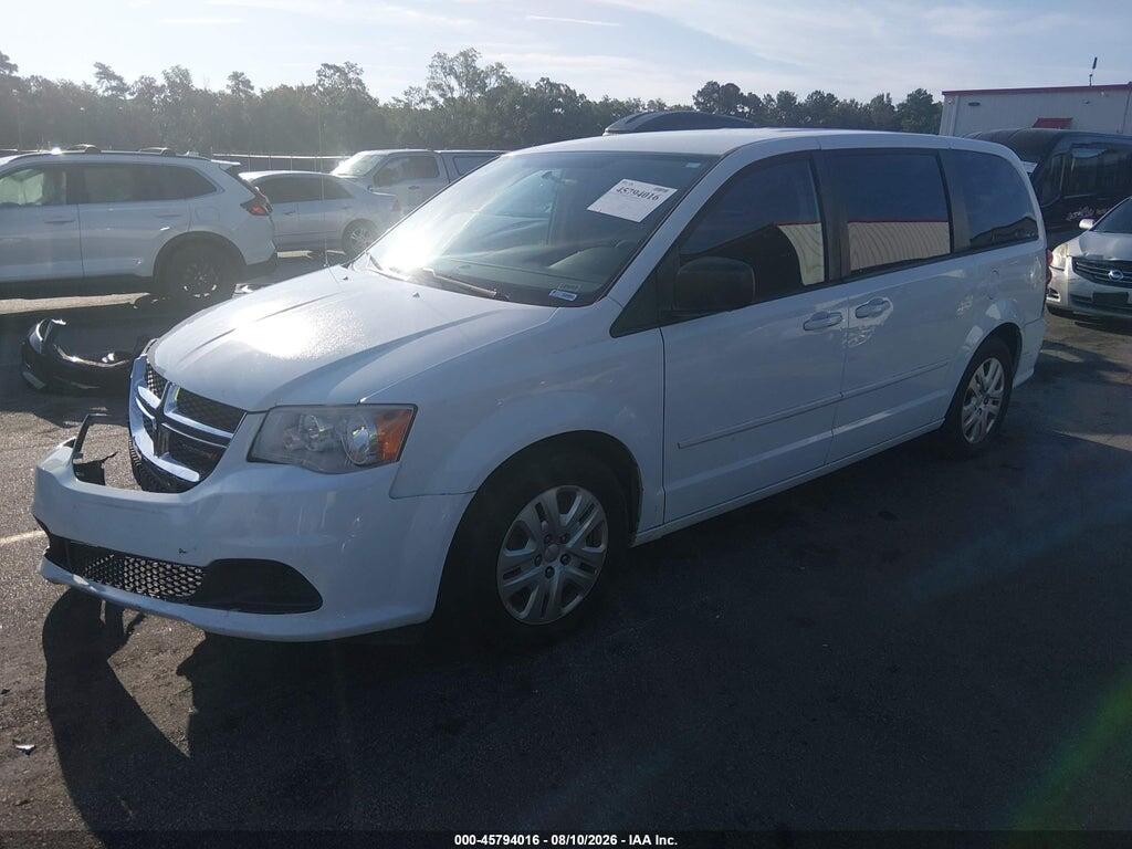 2C4RDGBG8GR209646 2016 DODGE GRAND CARAVAN photo no. 2