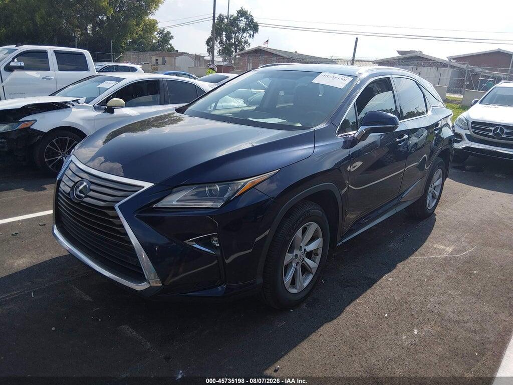 2T2BZMCA6GC021117 2016 LEXUS RX 350 photo no. 2