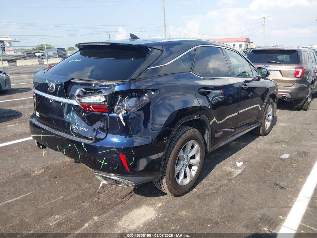 2T2BZMCA6GC021117 2016 LEXUS RX 350 photo no. 4