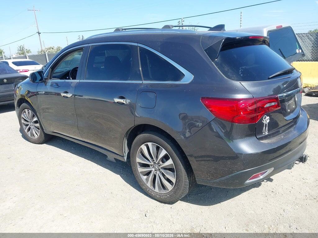 5FRYD4H45GB054488 2016 ACURA MDX photo no. 3
