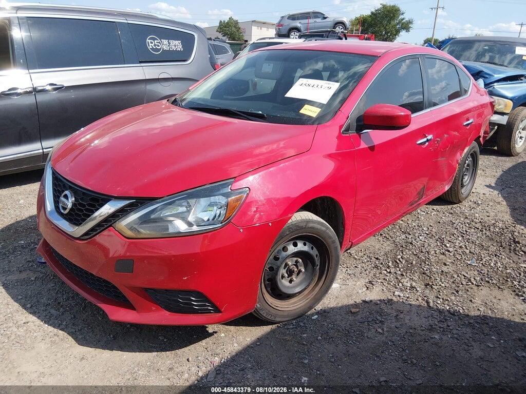 3N1AB7AP1HL693861 2017 NISSAN SENTRA photo no. 2