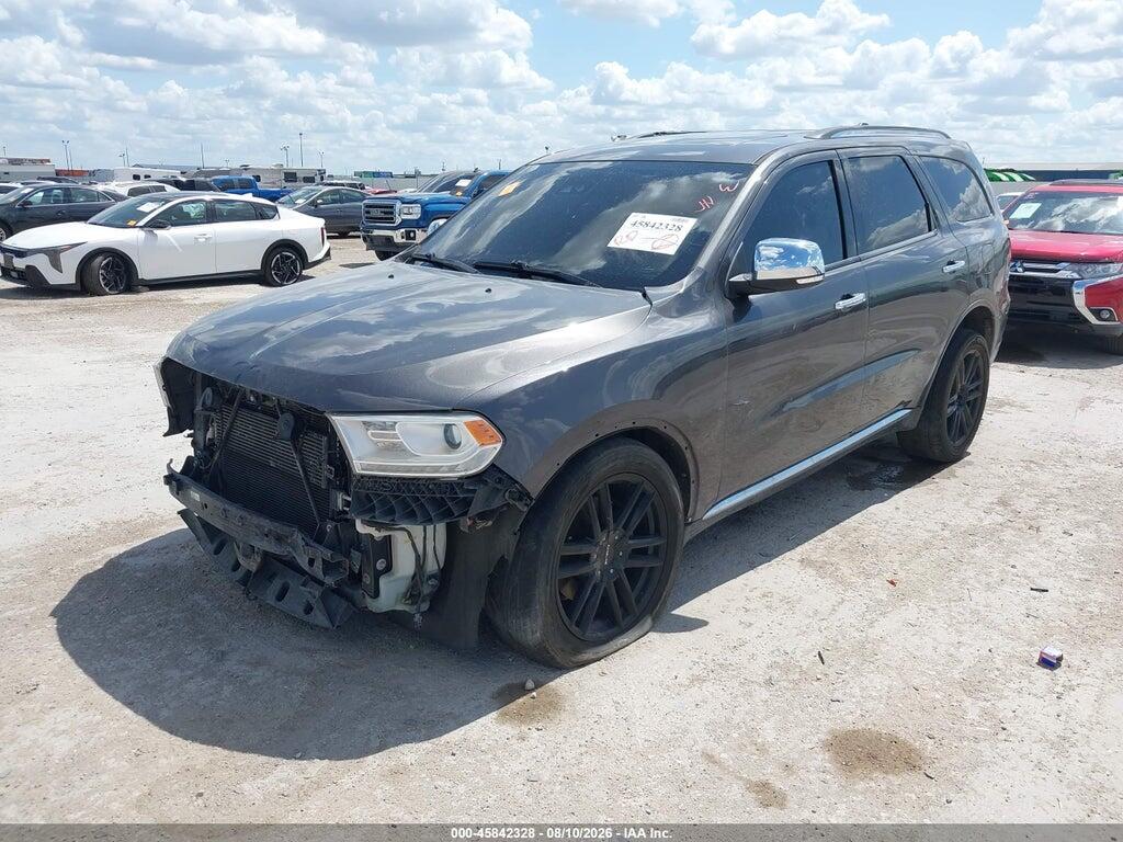1C4SDJET8HC766624 2017 DODGE DURANGO photo no. 2