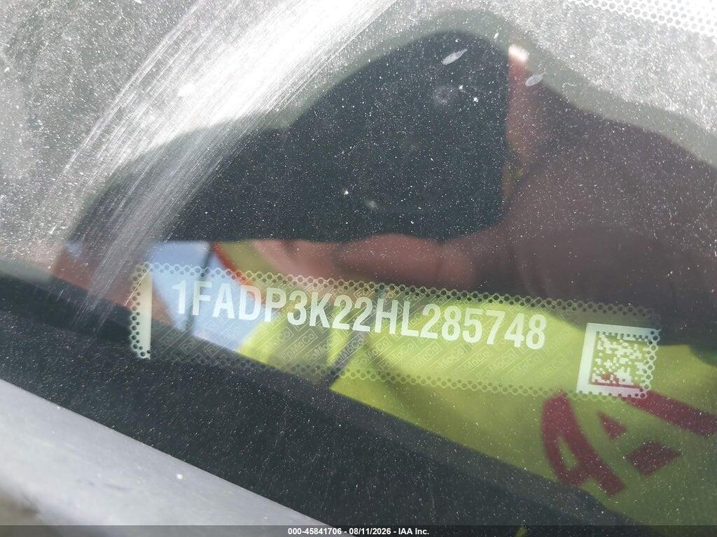 1FADP3K22HL285748 2017 FORD FOCUS photo no. 9