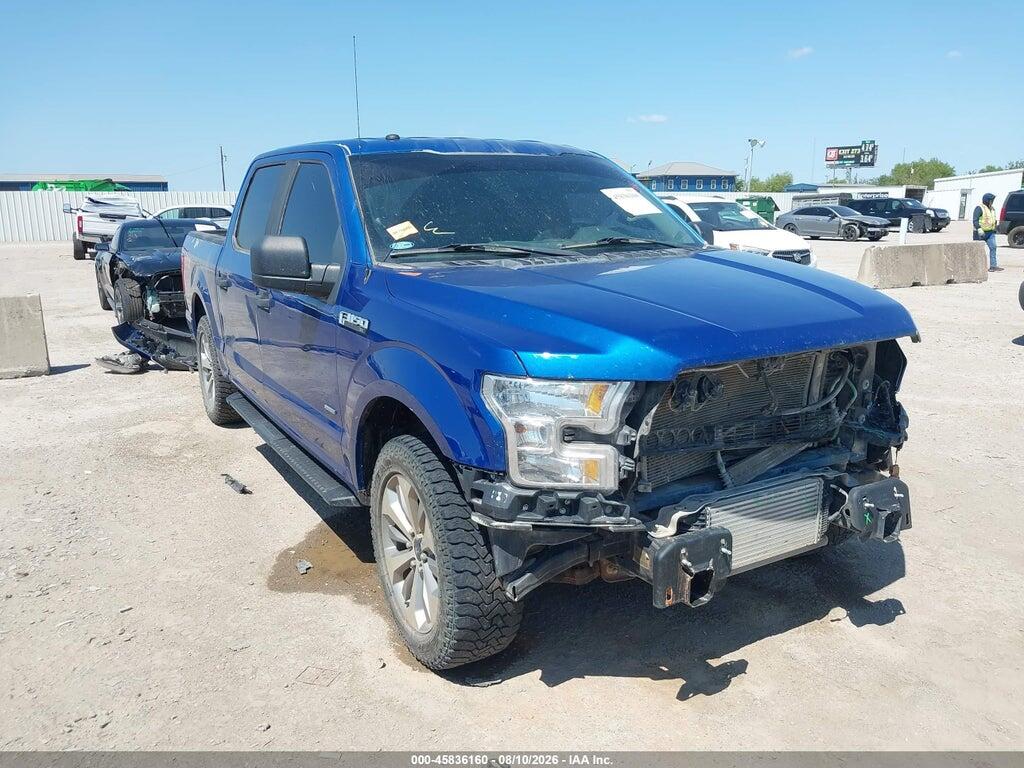 1FTEW1CP0HKE09487 2017 FORD F-150 photo no. 1