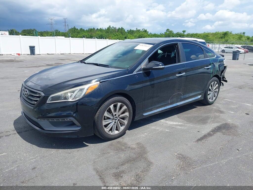 5NPE34AF1HH552192 2017 HYUNDAI SONATA photo no. 2