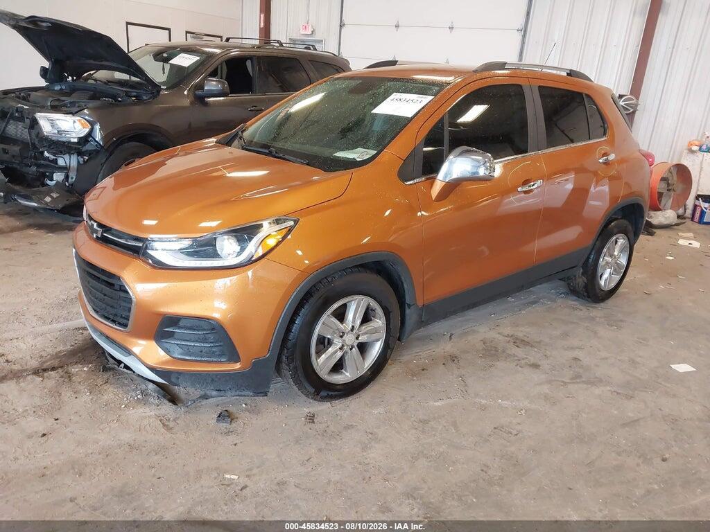 3GNCJLSBXHL182287 2017 CHEVROLET TRAX photo no. 2