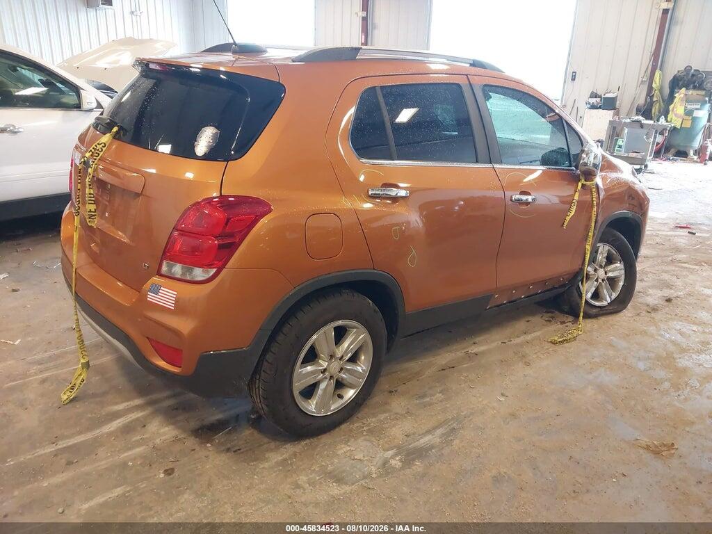 3GNCJLSBXHL182287 2017 CHEVROLET TRAX photo no. 4