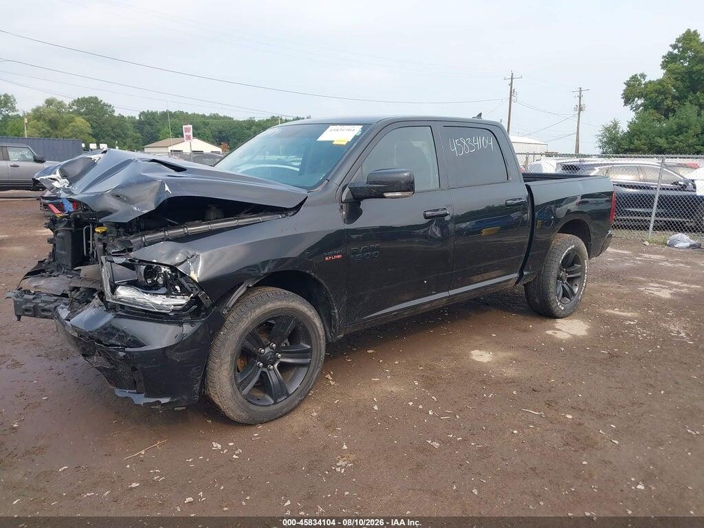 1C6RR7MT9HS737845 2017 RAM 1500 photo no. 2