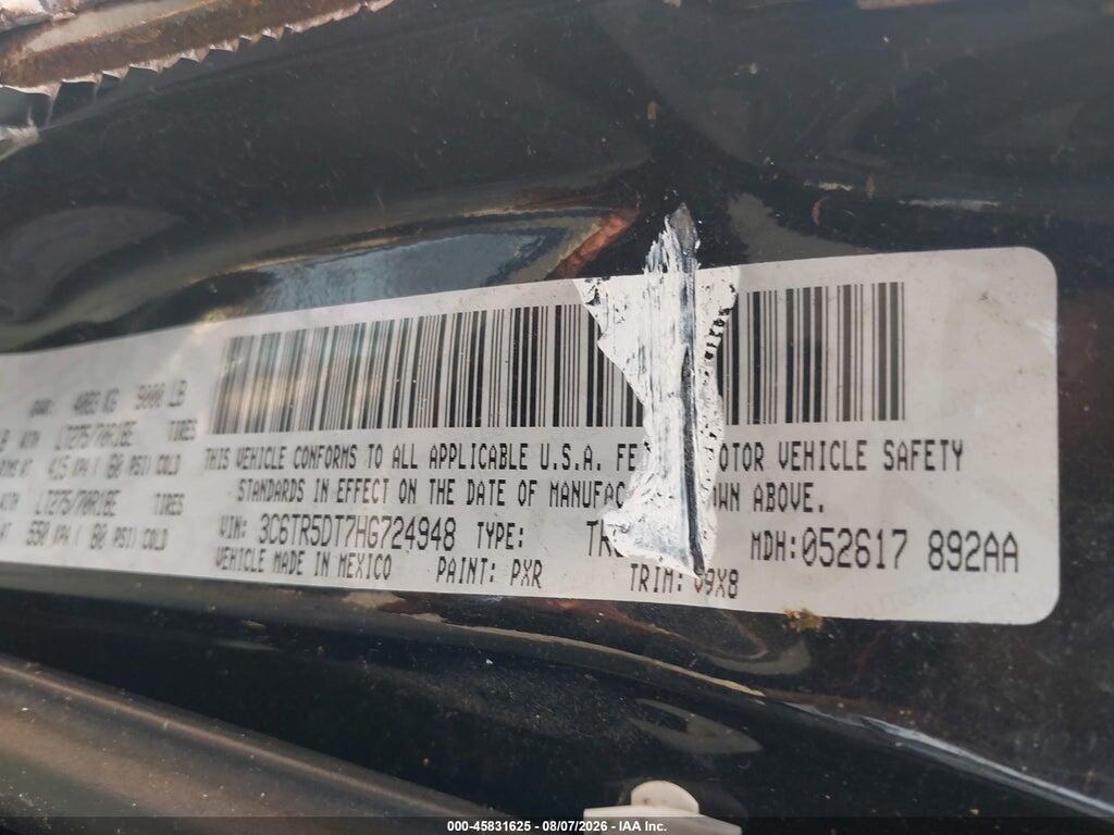 3C6TR5DT7HG724948 2017 RAM 2500 photo no. 9