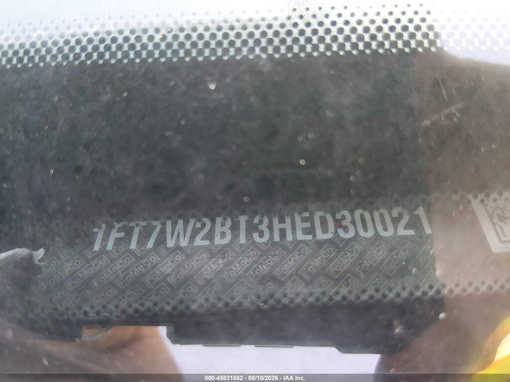 1FT7W2BT3HED30021 2017 FORD F-250 photo no. 9